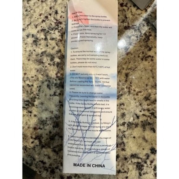 New: Continuous Water Mister Mist Sprayer for Hairstyling, Cleaning, Plants, Mis - Picture 4 of 6